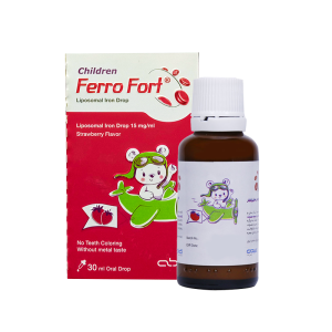 قطره فروفورت کودکان عبیدی | آهن لیپوزومال بدون سیاه کردن دندان