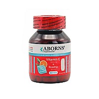 قرص ویتامین ث و رز هیپ ابورنز 50 عددی | تقویت سیستم ایمنی بدن