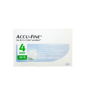 سرسوزن قلم انسولین اکو فاین 100 عددی | با طول 4 میلی متر و ضخامت 32 گیج 