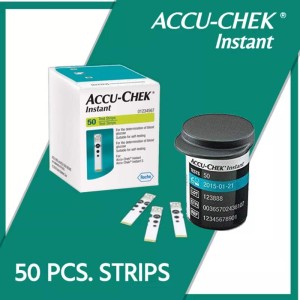 نوار تست قند خون اکیوچک اینستنت 50 عددی | حداقل میزان خون برای اندازه گیری