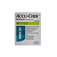 نوار تست قند خون اکیوچک اینستنت 50 عددی | حداقل میزان خون برای اندازه گیری