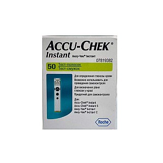 قیمت و خرید نوار تست قند خون اکیوچک مدل اینستنت 50 عددی