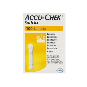 لنست سافت کلیکس اکیوچک | 100 عددی | سوزن خونگیری برای تست قند خون