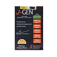 ساشه جی جن آلفا | 5 عدد | حاوی کلاژن ویتامین سی هیالورونیک اسید و بیوتین