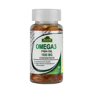 کپسول ژلاتینی امگا ۳ آلفا ویتامینز