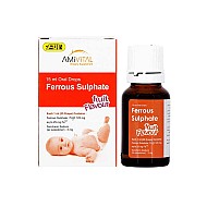 قطره آهن فروس سولفات امی ویتال 15 میلی | قطره آهن کودک و نوزاد