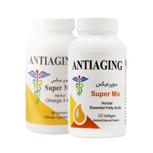 سافت ژل سوپر میکس آنتی ایجینگ  | حاوی امگا 3 6 9 گیاهی