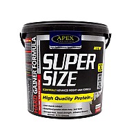 پودر سوپر سایز اپکس 4540 گرمی | گینر حرفه ای حاوی کربوهیدرات، پروتئین و انواع آمینو اسید
