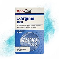 قرص ال آرژنین 1000 آپوویتال 30 عددی | بهبود جریان خون در عروق