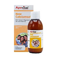 شربت کلسیم سافت آپوویتال | حفظ سلامت استخوان ها و مناسب برای کودکان 4 سال به بالا