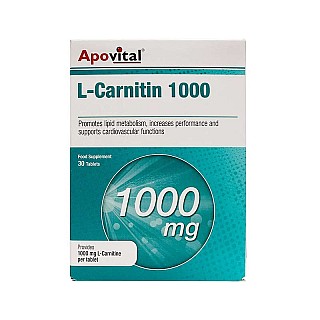 قرص ال کارنیتین 1000 آپوویتال