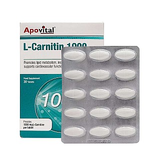 قرص ال کارنیتین 1000 آپوویتال