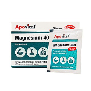 ساشه منیزیم ۴۰۰ آپوویتال