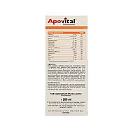 شربت مولتی ویتامین سافت فور کیدز آپوویتال 200 میلی | مولتی ویتامین کامل برای کودکان