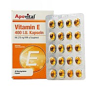 ویتامین ای 400 آپوویتال | تامین ویتامین ای و دارای خواص آنتی اکسیدانی