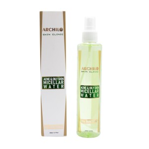 لوسیون پاک کننده پوست چرب میسلار واتر آرچیلو | مناسب پوست چرب و جوش دار