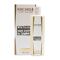 شامپو تقویت کننده ملایم موی حساس آرچیلو | نرم کننده و ضد ریزش مو