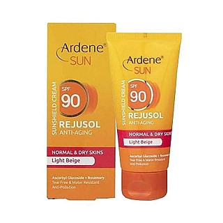 کرم ضد آفتاب بژ روشن رجوسول SPF90 آردن | مناسب پوست معمولی و خشک