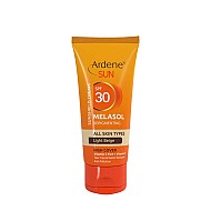 کرم ضد آفتاب ملاسول بژ روشن SPF30 آردن | با خاصیت ضد لک برای انواع پوست