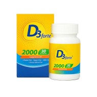 ویتامین د۳ 2000 فورت آرین سلامت سینا | حاوی منیزیم و ویتامین د۳