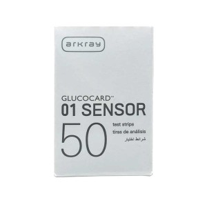 نوار تست گلوکوکارد آکری | 50 عدد