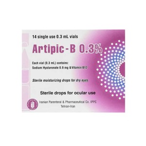 قطره استریل چشمی آرتیپیک ب 0.3 درصد | رفع خشکی چشم