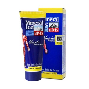 ژل خنک کننده مینرال آیس بی اس ام 80 میلی | کمک به کاهش درد و گرفتگی عضلات