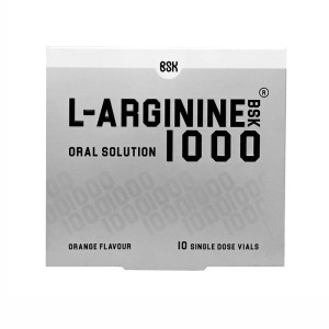 ویال خوراکی ال آرژنین 1000 بی اس کی | کمک به افزایش جریان خون در ماهیچه ها