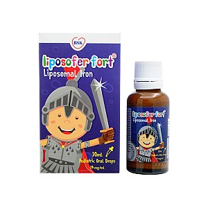 قطره لیپوزوفر فورت بی اس کی 30 میلی | تامین آهن مورد نیاز کودکان
