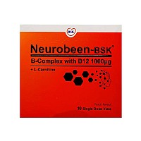 ویال نوروبین 1000 بی اس کی | حاوی ب کمپلکس و کارنیتین برای افزایش انرژی بدن