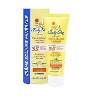 کرم ضد آفتاب کودک مینرال بیبی اسکین | برای پوست صورت و بدن با SPF35