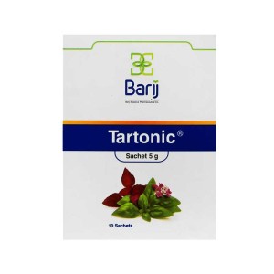 ساشه تارتونیک باریج | رفع گرفتگی صدا، سرفه و نرم کننده حنجره