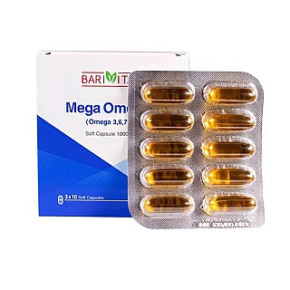 سافت ژل مگا امگا باریویتال