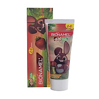 خمیر دندان کودک توت فرنگی بایونمل | مناسب خردسالان 2 تا 6 سال