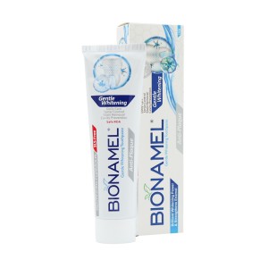 خمیر دندان سفید کننده بایونمل | رفع زردی و سفید کننده دندان ها