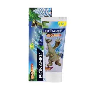 خمیر دندان کودک بلوبری بایونمل | مناسب برای 6 تا 12 سال با طعم بلوبری