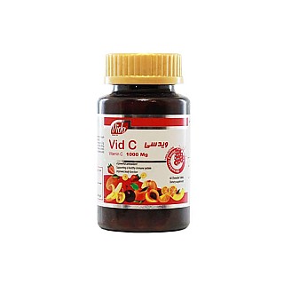 قرص جویدنی ویدسی برنا طب ویدا | 60 عدد | حاوی ویتامین ث 1000 میلی گرم 