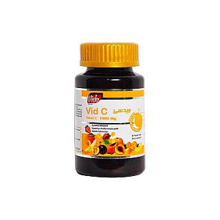 قرص جویدنی ویدسی برنا طب ویدا | 60 عدد | حاوی ویتامین ث 1000 میلی گرم 
