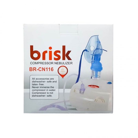 نبولایزر بریسک مدل BR-CN116 | دستگاه تبدیل دارو به گاز قابل تنفس برای استنشاق دارو