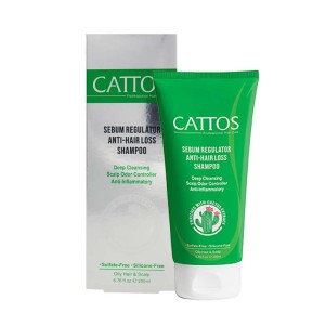 شامپو ضد ریزش موی چرب کاتوس | تقویت کننده موهای چرب بدون سولفات