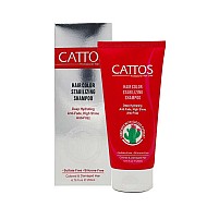 شامپو موهای رنگ شده و آسیب دیده کاتوس | بدون سولفات 