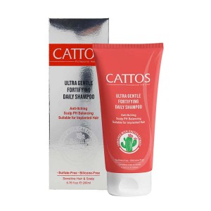 شامپو ملایم و تقویت کننده روزانه کاتوس | تقویت کننده موهای حساس بدون سولفات