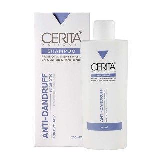 شامپو آنتی دندروف پروبیوتیک موی خشک سریتا