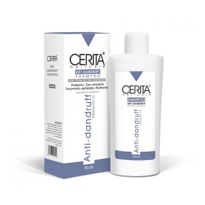 شامپو ضد شوره موهای خشک سریتا 200 میلی | ضد خارش و حاوی پروبیوتیک 