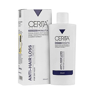 شامپو ضد ریزش مینوتا سریتا مخصوص موهای خشک