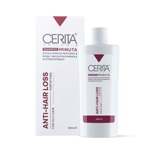 شامپو مناسب موهای چرب دارای ریزش سریتا مدل مینوتا 200 میلی لیتر