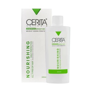 شامپو تقویت کننده و ضد ریزش جوانه گندم سریتا | برای انواع مو