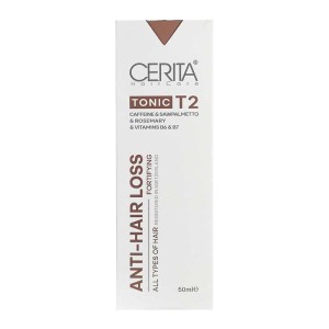 هیرتونیک گیاهی ضد ریزش و تقویت کننده مو تی 2 سریتا | 50 میلی لیتر