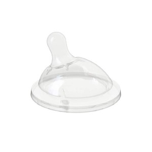 سر شیشه چیکو نچرال فیلینگ +0 ماه | سیلیکون خالص جریان کم برای بدو تولد