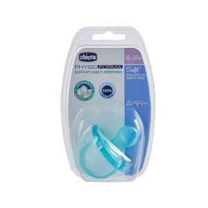 پستانک سیلیکونی فیزیو سافت چیکو | طراحی آناتومیک برای حمایت از تنفس کودک